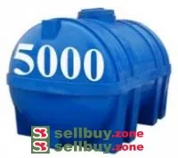 Емкость горизонтальная круглая Евро Пласт 5000 литров (с двойной стенкой)
